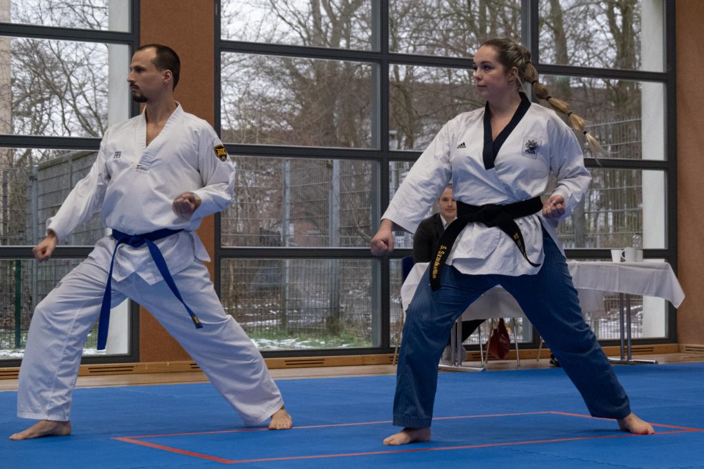 Freundschaftslauf beim 1. Bremen Cup Taekwondo